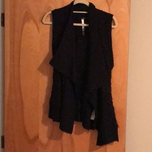 kensie fuzzy sweater vest